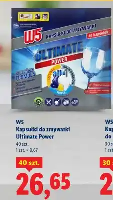 Lidl Kapsułki do zmywarki Ultimate Power oferta