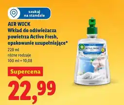 Lidl Wkład do odświeżacza powietrza Active Fresh, opakowanie uzupełniające oferta