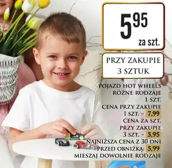 Pojazd Hot Wheels różne rodzaje