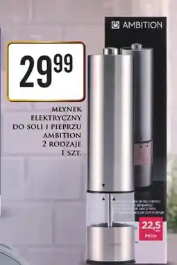 Dino Młynek elektryczny do soli i pieprzu 2 rodzaje oferta