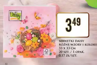 Dino Serwetki Daisy oferta