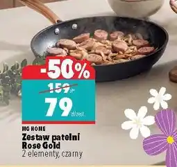 Biedronka Zestaw patelni Rose Gold oferta