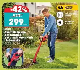 Biedronka Akumulatorowa podkaszarka, z akumulatorem 4 Ah i ładowarką oferta