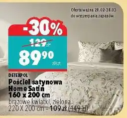 Biedronka Pościel satynowa Home Satin 160 x 200 cm oferta