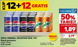 Kaufland Pepsi, Mirinda, Mountain Dew, 7UP Napój gazowany oferta