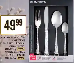 Dino Zestaw sztućców Ambition 24 elementy / 1 opak oferta