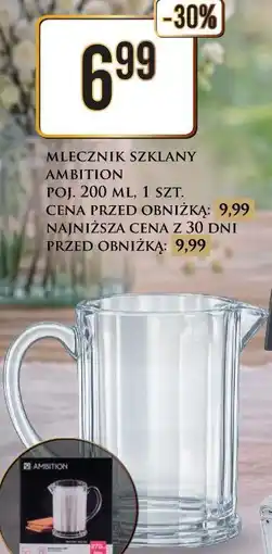 Dino Mlecznik szklany Ambition poj oferta