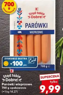 Kaufland Parówki wieprzowe Stąd Takie Dobre! oferta