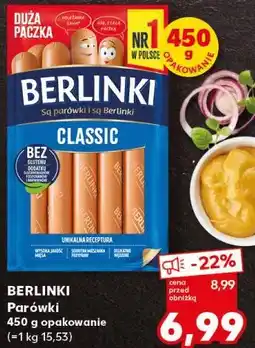 Kaufland Parówki Berlinki Classic oferta