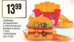 Dino TOREBKA SILIKONOWA Z PRZYPINKAMI RÓŻNE WZORY 1 SZT oferta