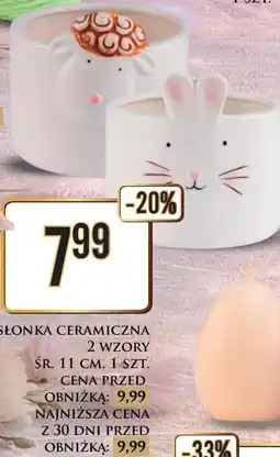 Dino Osłonka ceramiczna 2 wzory śr. 11 cm, 1 szt oferta