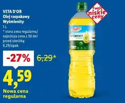 Lidl VITA D'OR Olej rzepakowy Wyśmienity oferta