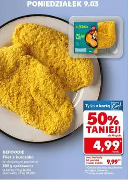 Kaufland BEFOODIE Filet z kurczaka w chrupiącej panierce oferta