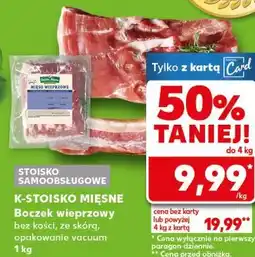 Kaufland K-Stoisko Mięsne Boczek wieprzowy bez kości oferta
