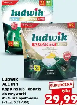 Kaufland Ludwik All in 1 Kapsułki lub Tabletki do zmywarki oferta