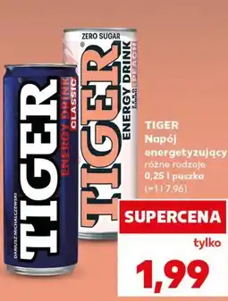 Kaufland Tiger Napój energetyzujący różne rodzaje oferta
