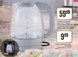 Dino Czajnik szklany poj. 1,7 l, 1 opak oferta