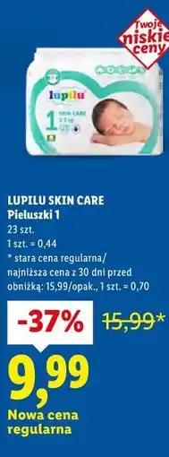 Lidl LUPILU SKIN CARE Pieluszki 1 oferta