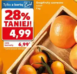 Kaufland Grejpfruty czerwone luzem oferta