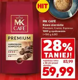 Kaufland Kawa ziarnista MK Café Premium, Crema, Espresso oferta