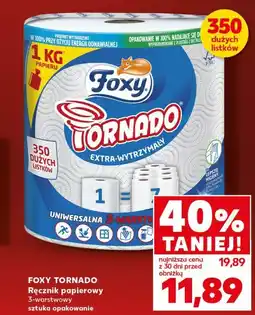 Kaufland Ręcznik papierowy Foxy Tornado oferta