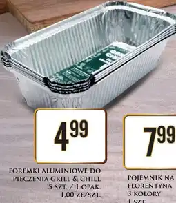 Dino Foremki aluminiowe do pieczenia Grill & Chill 5 szt oferta