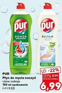 Kaufland Pur Płyn do mycia naczyń różne rodzaje oferta