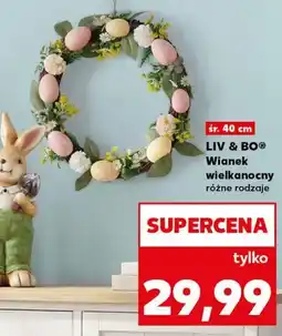 Kaufland LIV & BO Wianek wielkanocny różne rodzaje oferta