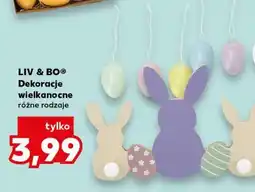Kaufland LIV & BO Dekoracje wielkanocne różne rodzaje oferta