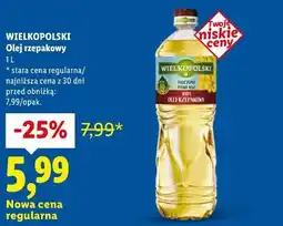 Lidl WIELKOPOLSKI Olej rzepakowy oferta