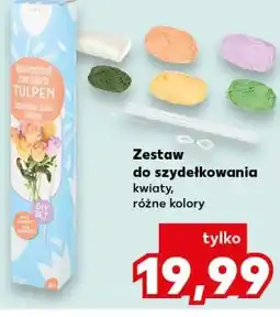 Kaufland Zestaw do szydełkowania kwiaty różne kolory oferta