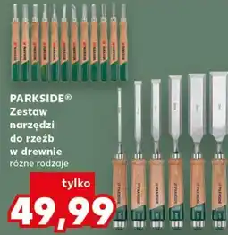Kaufland PARKSIDE Zestaw narzędzi do rzeźb w drewnie różne rodzaje oferta