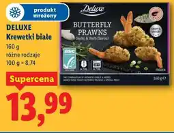 Lidl DELUXE Krewetki białe oferta