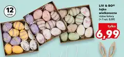Kaufland LIV & BO Jajka wielkanocne różne kolory oferta