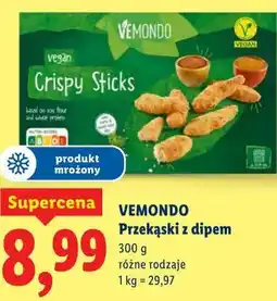 Lidl Vemondo Przekąski z dipem oferta