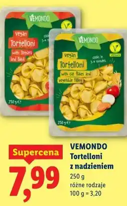 Lidl VEMONDO Tortelloni z nadzieniem oferta