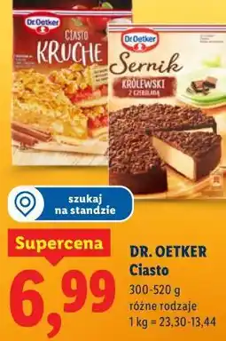 Lidl DR. OETKER Ciasto oferta