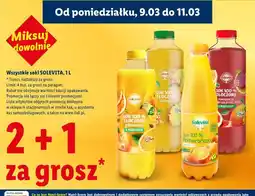 Lidl Soki Solevita 1 L (różne rodzaje) oferta