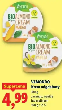Lidl Krem migdałowy oferta