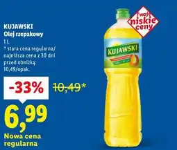 Lidl KUJAWSKI Olej rzepakowy oferta