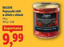 Lidl DELUXE Papryczki chili w oliwie z oliwek oferta