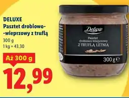 Lidl DELUXE Pasztet drobiowo-wieprzowy z truflą oferta