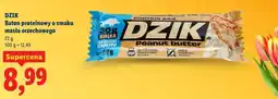 Lidl DZIK Baton proteinowy o smaku masła orzechowego oferta
