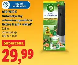 Lidl AIR WICK Automatyczny odświeżacz powietrza Active Fresh + wkład oferta
