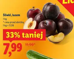 Lidl Śliwki, luzem oferta