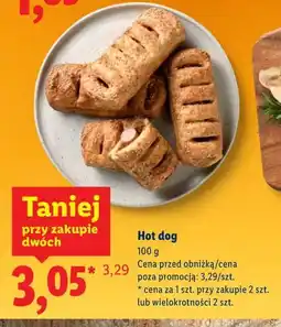 Lidl Hot dog oferta