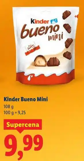 Lidl Kinder Bueno Mini oferta