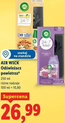 Lidl AIR WICK Odświeżacz powietrza oferta