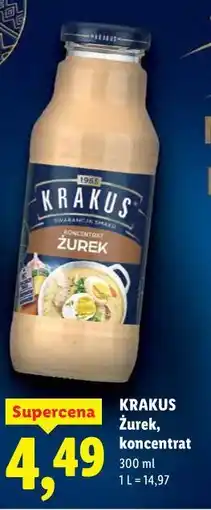 Lidl Krakus Żurek, koncentrat oferta