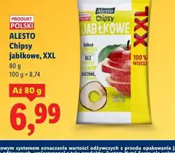 Lidl Alesto Chipsy jabłkowe, XXL oferta